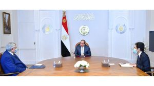الرئيس عبد الفتاح السيسي يجتمع بمستشار رئيس الجمهورية لشئون الصحة والوقاية