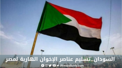 السودان..تسليم عناصر الإخوان الهاربة لمصر
