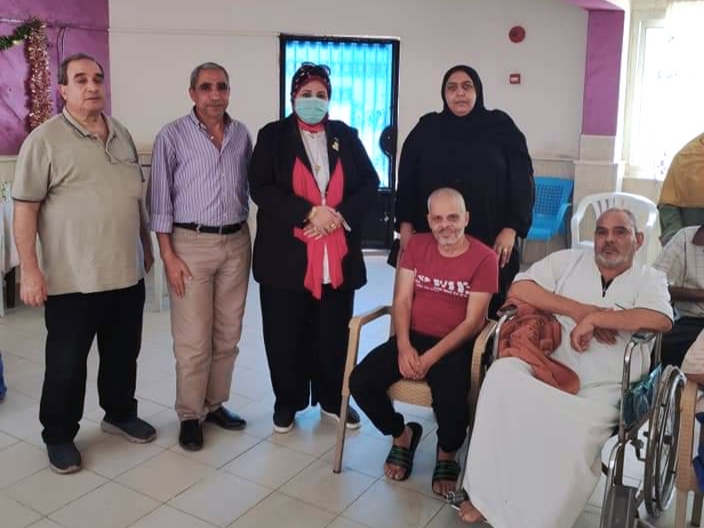 النائبة منيرة الأشقر تنظم حملة طبية للكشف عن الأمراض بدار المسنين بالخانكة