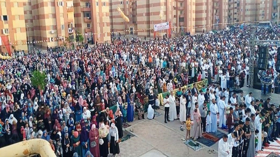 إحتفال مدينة بدر بالعيد يتصدر الترند