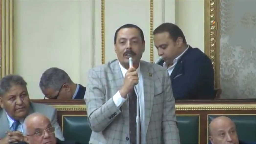 النائب أشرف أمين يوافق على قانون إنشاء الجهاز المصري للملكية الفكرية 