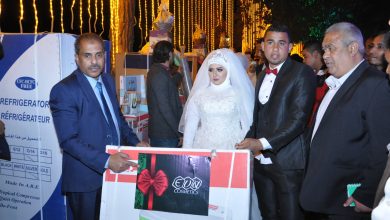 جمعية نجوم المجتمع تنظم حفل زفاف جماعي لـ 30 عروسة بالجيزة